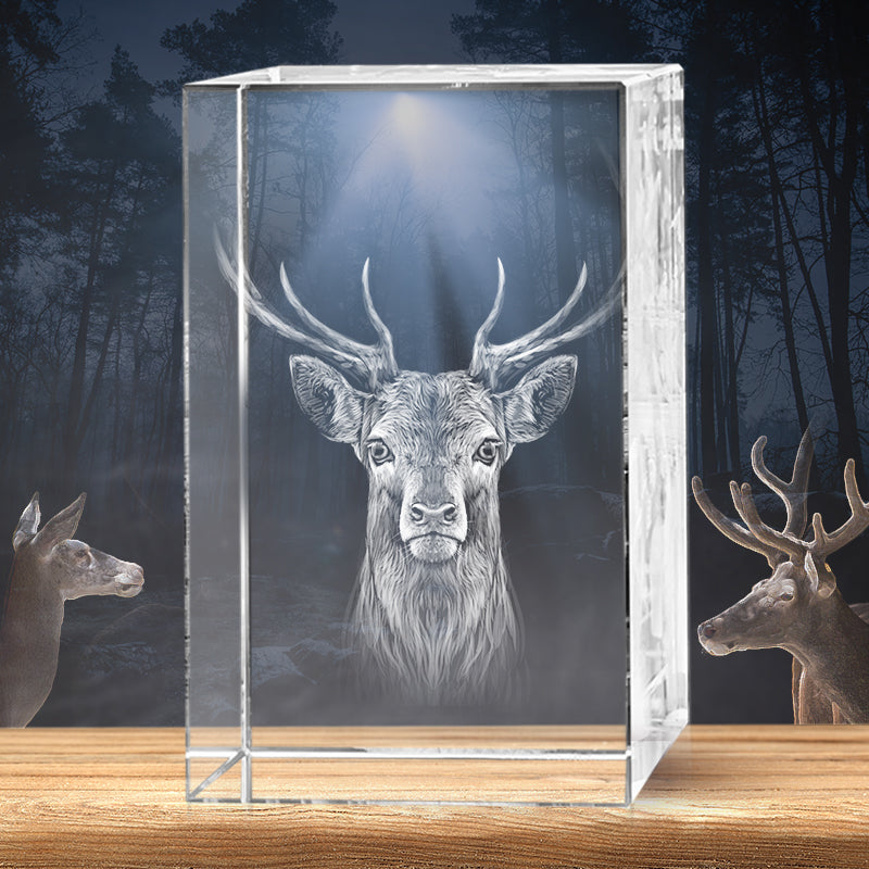 Deer 3D Crystal
