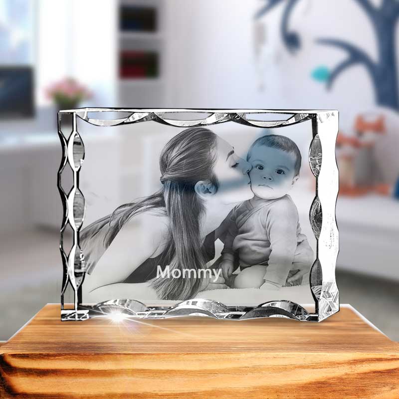 Mother's Day Serrated Landscape - 2D - The best 3D crystal gifts in the world!