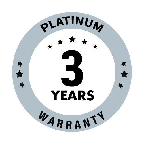 Platinum - 3 Years Warranty