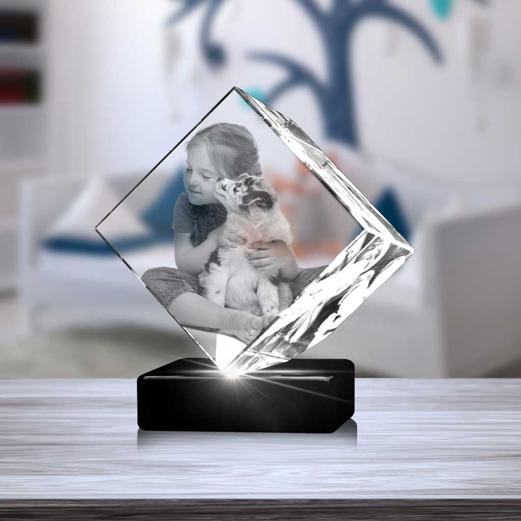 Diamond Crystal For Pet Lovers - The best 3D crystal gifts in the world!