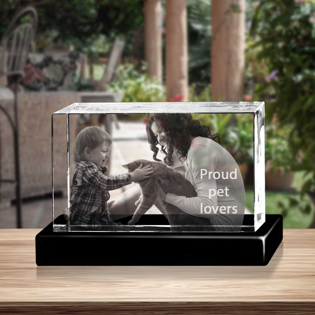 Landscape Crystal For Pet Lovers - The best 3D crystal gifts in the world!