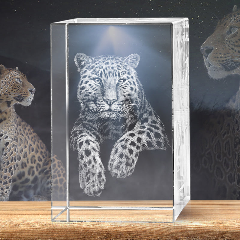Tiger 3D Crystal
