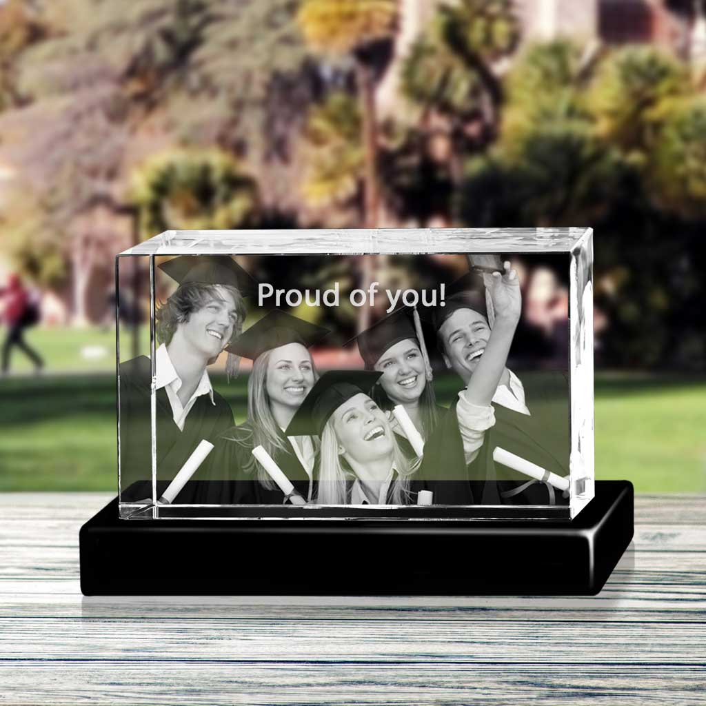 Graduation Landscape - The best 3D crystal gifts in the world!