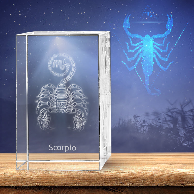 Scorpio 3D Crystal