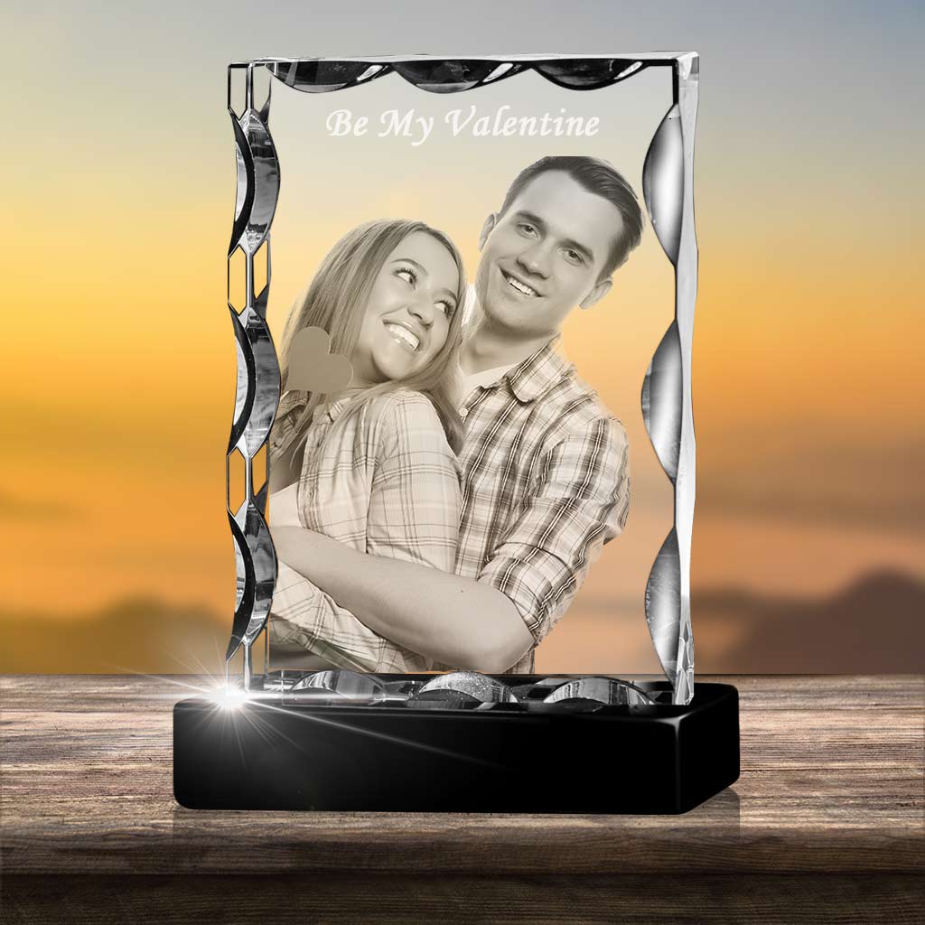 Valentine's Day Serrated Portrait - 2D