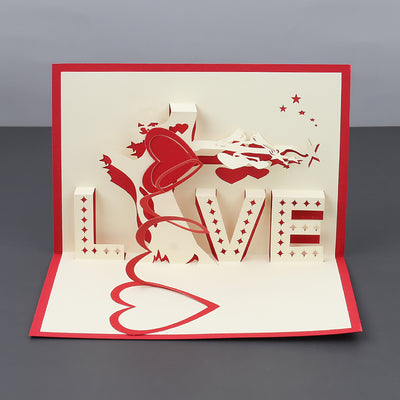 LOVE Pop Up Card