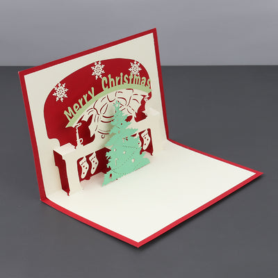 Christmas Morning Pop Up Card