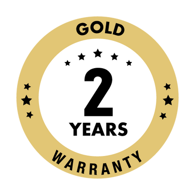 Gold - 2 Years Warranty