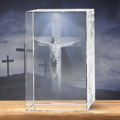 Jesus 3D Crystal
