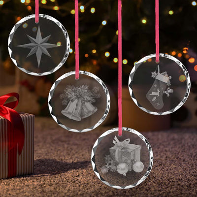 4pcs Christmas Ornaments Set