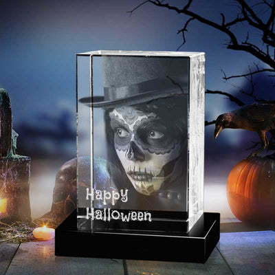 Halloween Portrait - The best 3D crystal gifts in the world!