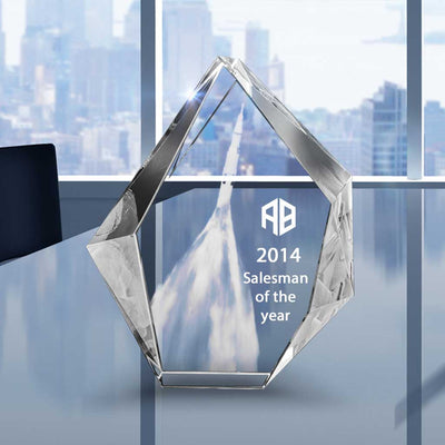 Prestige Corporate Trophy - The best 3D crystal gifts in the world!