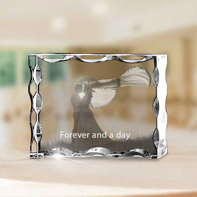 Wedding Serrated Landscape - 2D - The best 3D crystal gifts in the world!